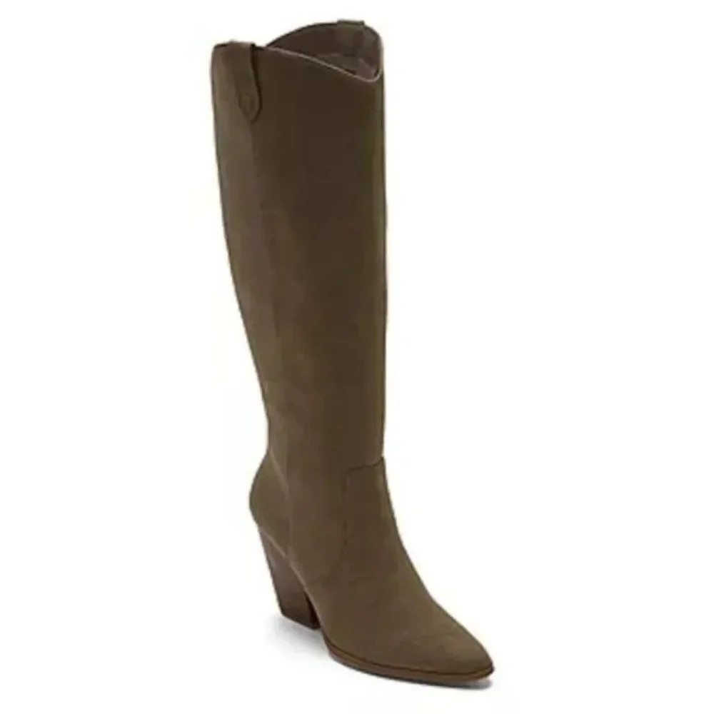 A.N.A Upland Stacked Heel Cowboy Boots Women's Size 9.5 New In Box With Tags - Picture 2 of 7